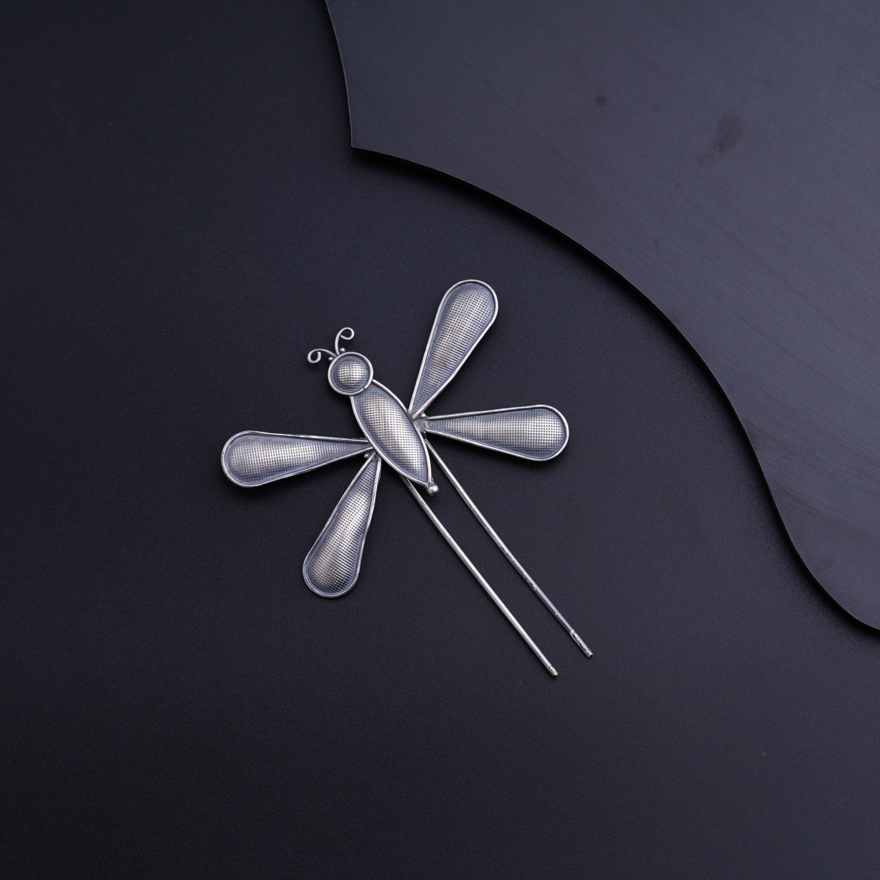 Itihaas Dragonfly Hair Accessory (Plus Pendant)