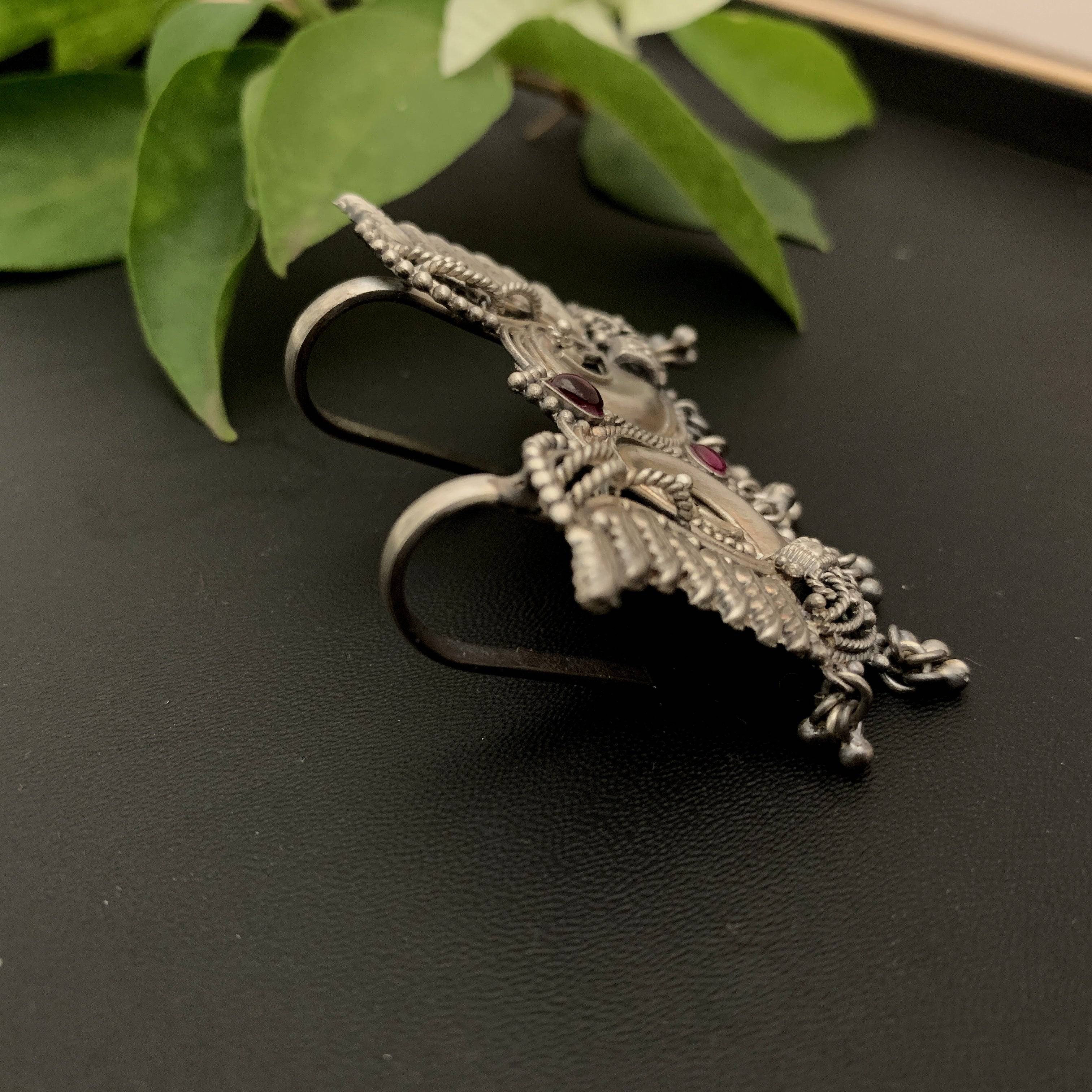 a close up of a metal object on a table