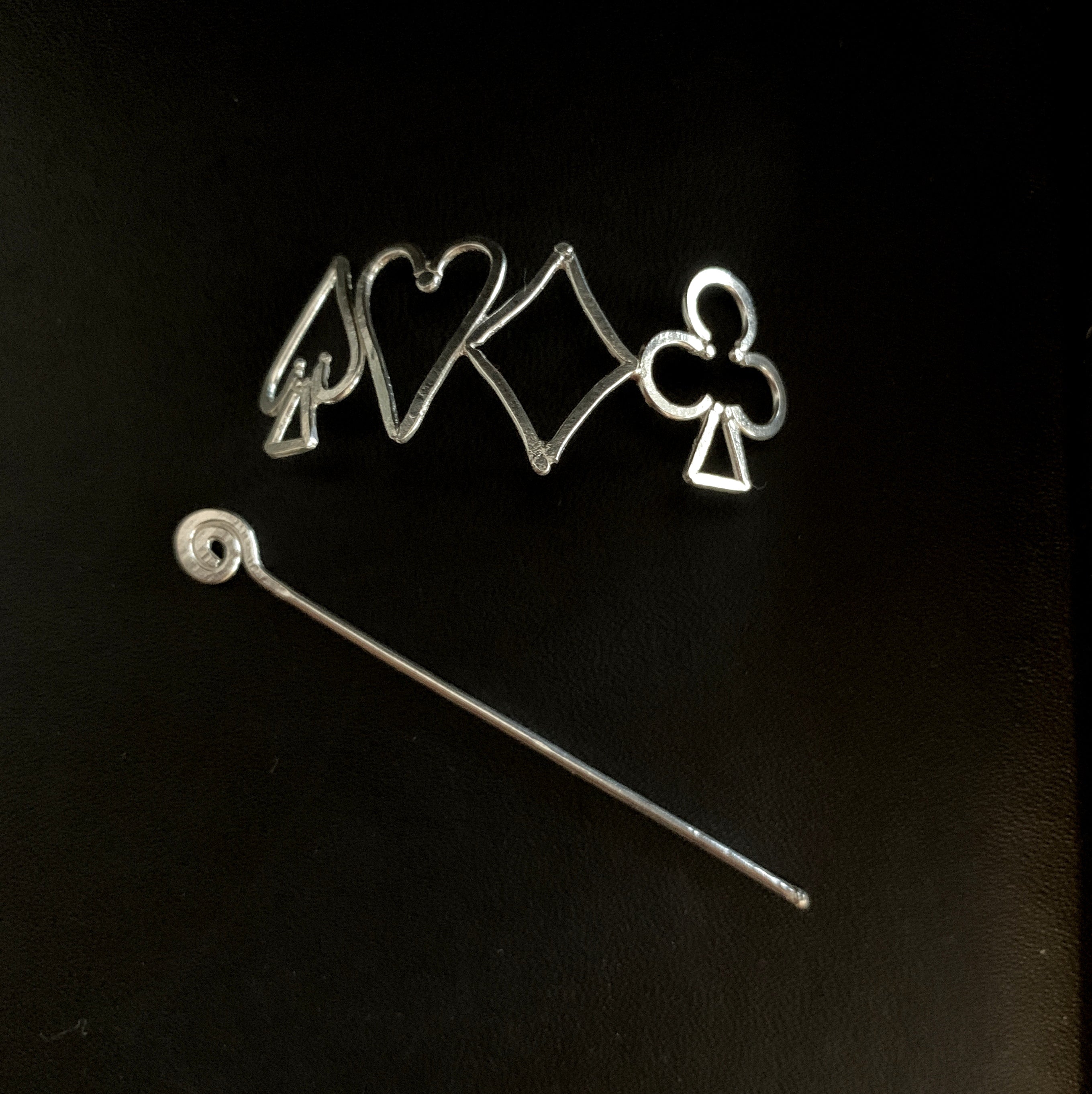 a pair of scissors and a piece of wire