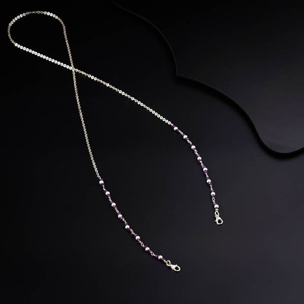 Silver Mask Chain / Eyewear Chain