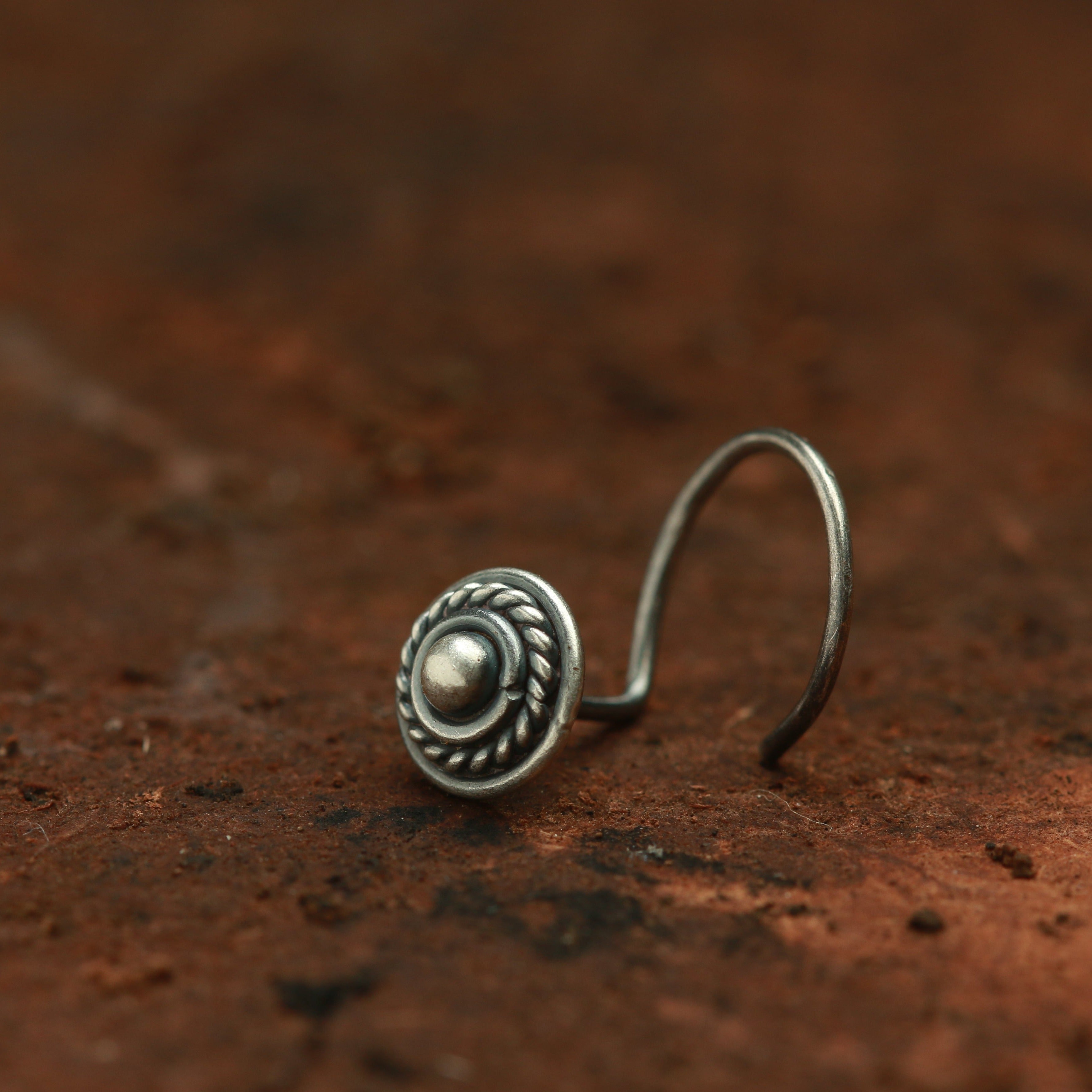 a close up of a metal object on a table