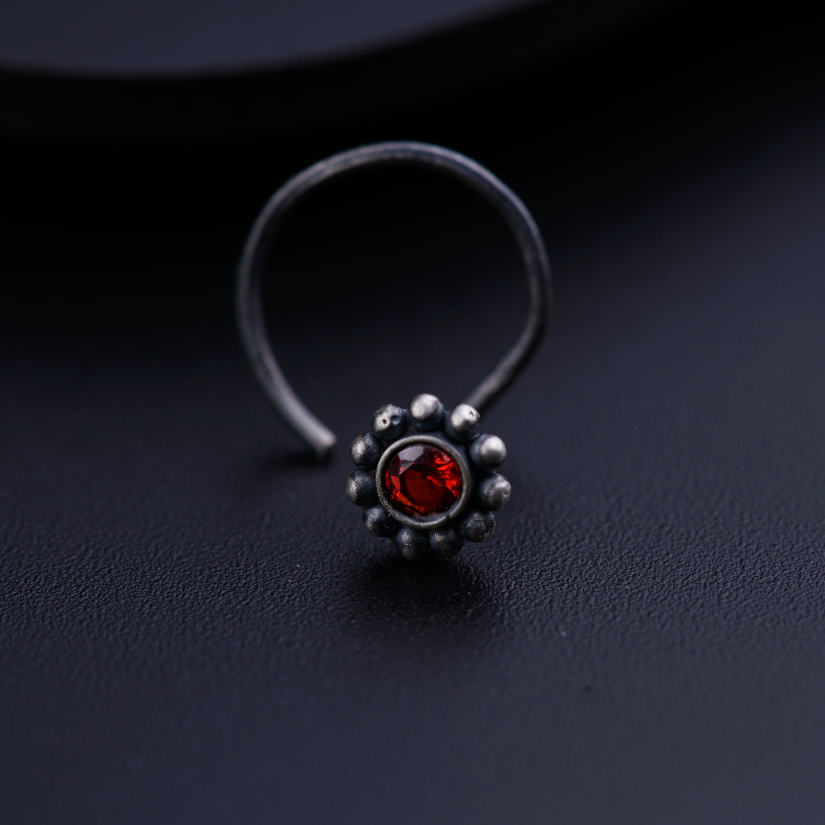 a close up of a ring on a table