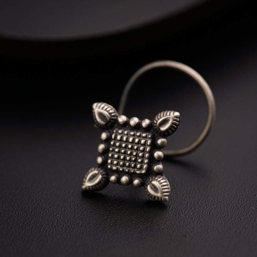 a close up of a ring on a table