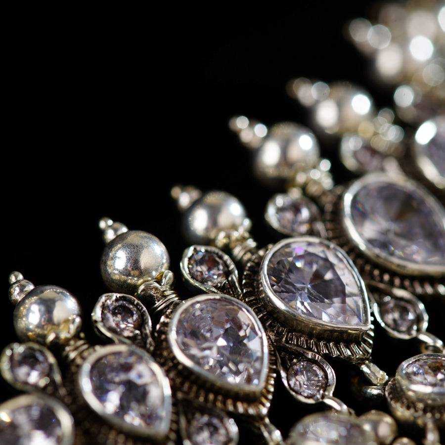 Swarna Rajat Dual Tone Silver Tanmani (9 leaf)