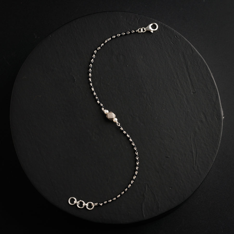 Silver Mangalsutra Bracelet