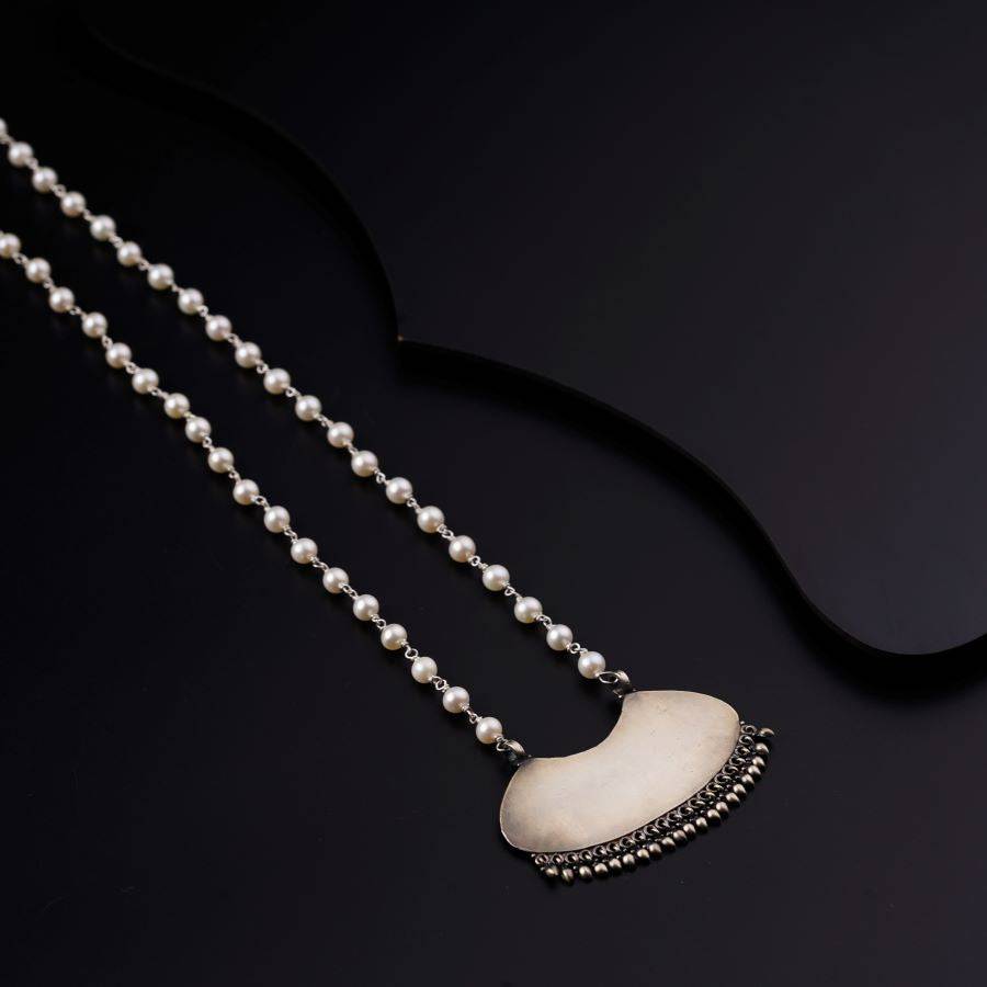 Strength Pendant with Fresh Water Pearls