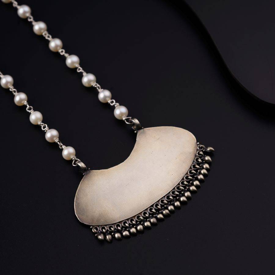 Strength Pendant with Fresh Water Pearls