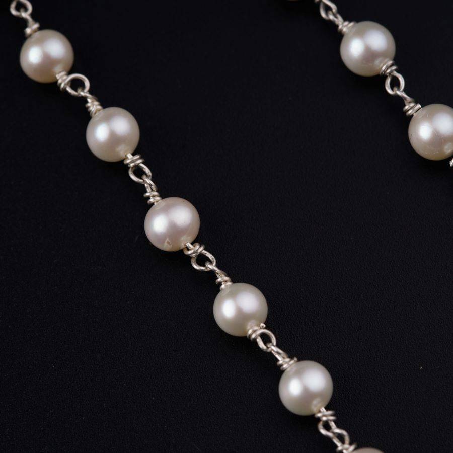 Strength Pendant with Fresh Water Pearls