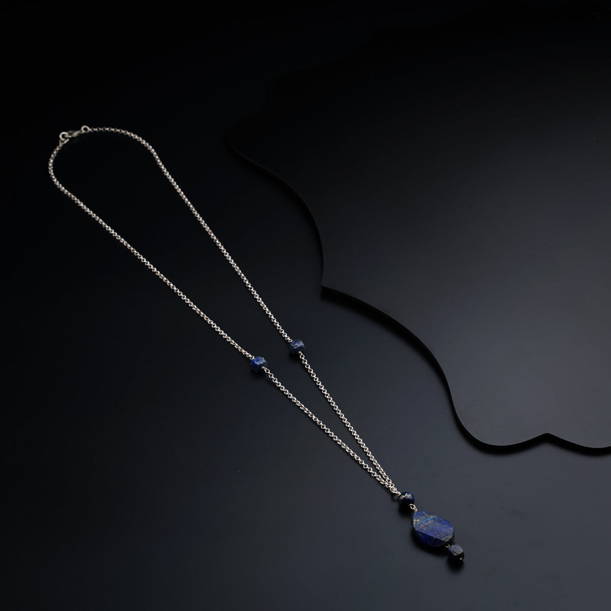 Semi Precious Stone Necklace - Multicolor