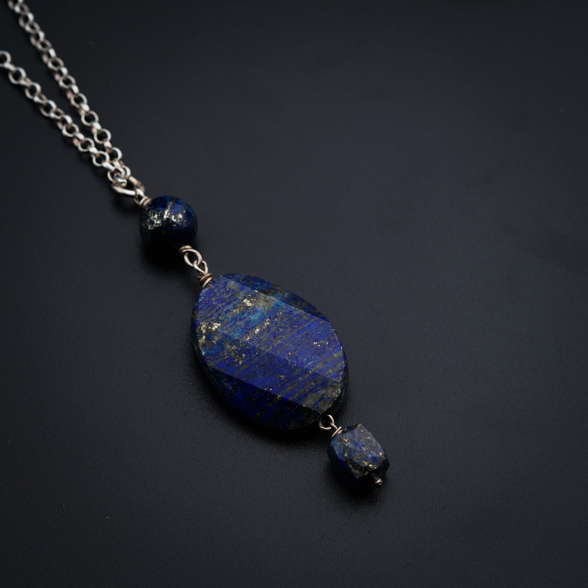Semi Precious Stone Necklace - Multicolor