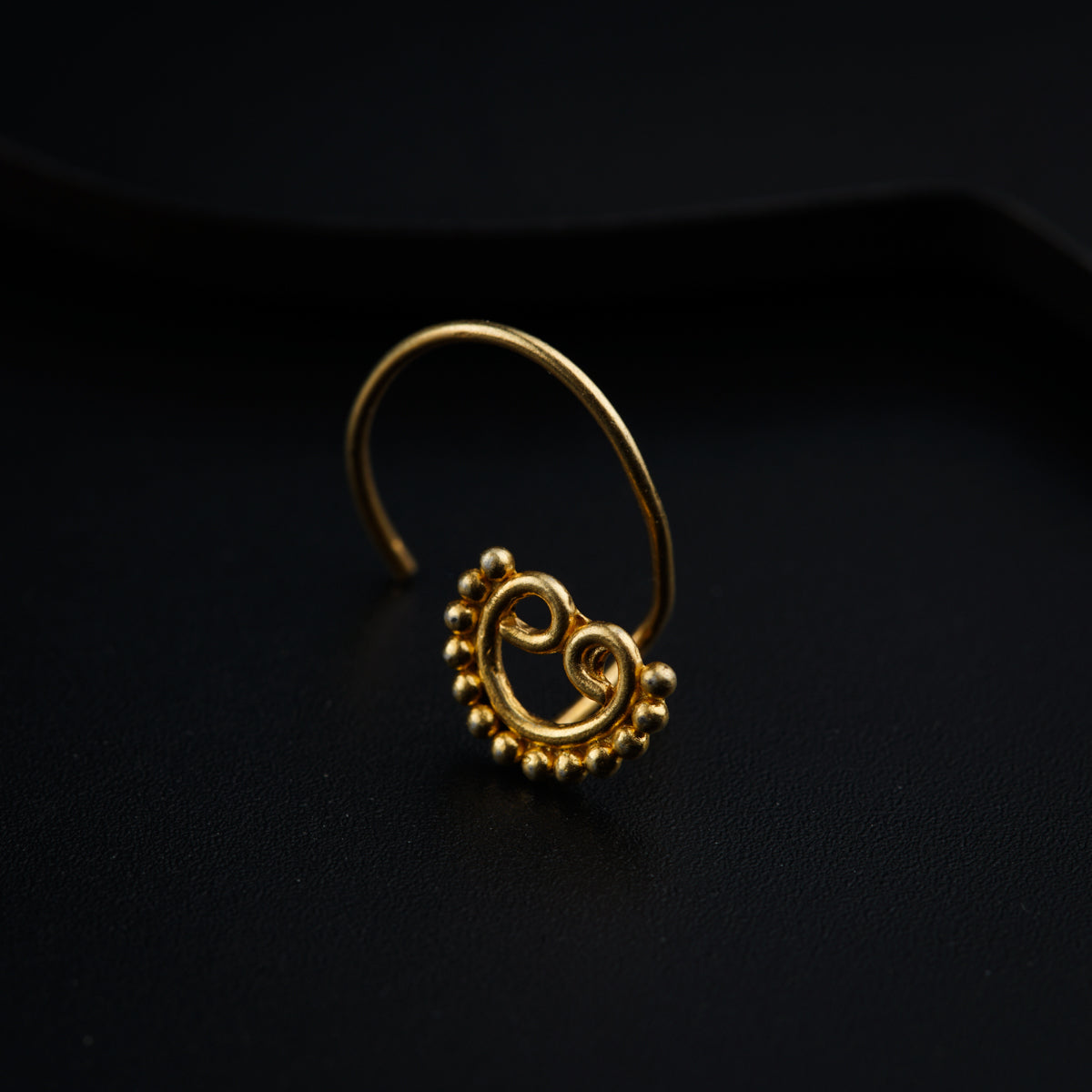 Gopadma Rawa Nose pin- Gold Plated, Pierced