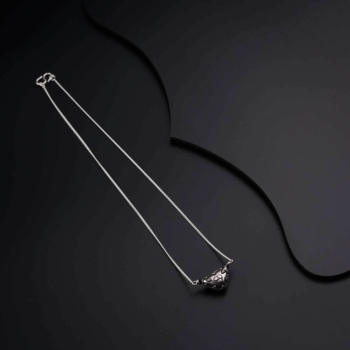 Handmade Silver mangalsutra