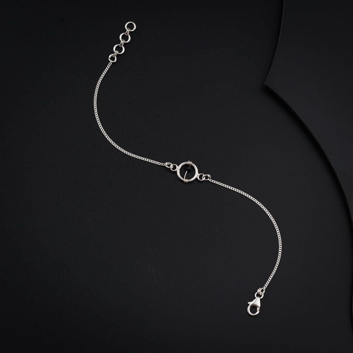 Handmade Silver Mangalsutra Bracelet