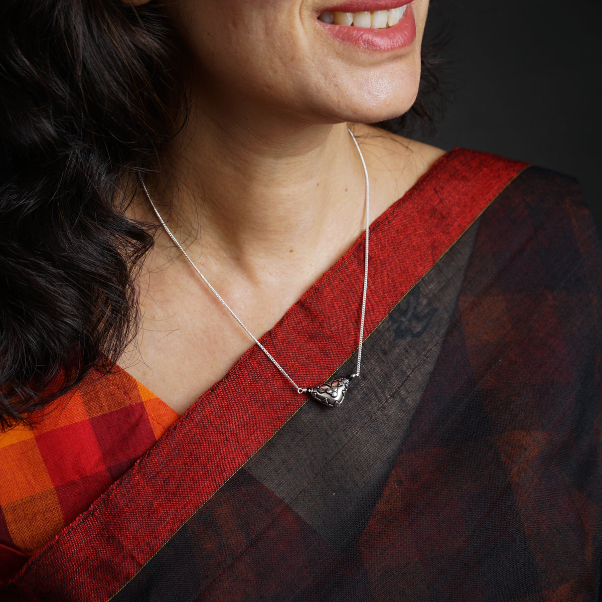 Handmade Silver mangalsutra
