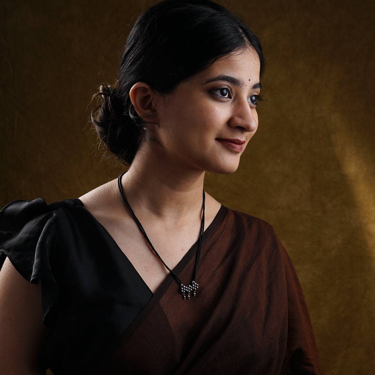 Itihaas Small Kudi Mangalsutra |  92.5 Silver