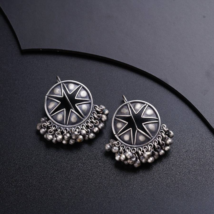 Chakra Ghungroo Earrings: Hook Style