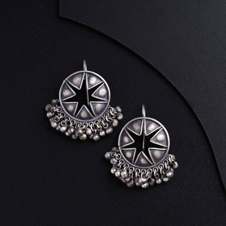 Chakra Ghungroo Earrings: Hook Style
