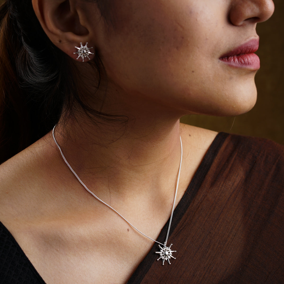 Silver Snowflake Set