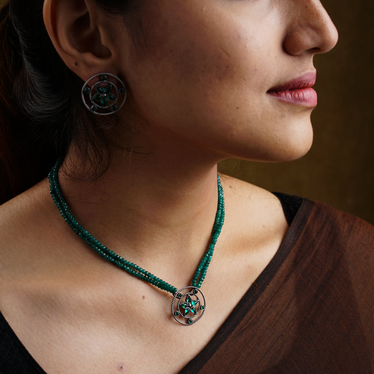 Prajakta Set Green
