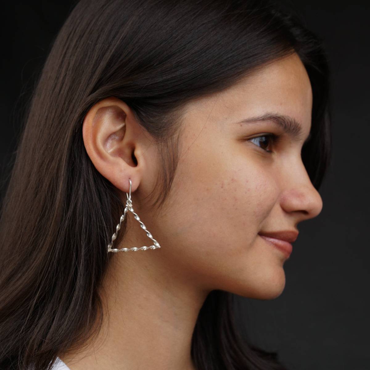 Twisties - Triangle Earrings