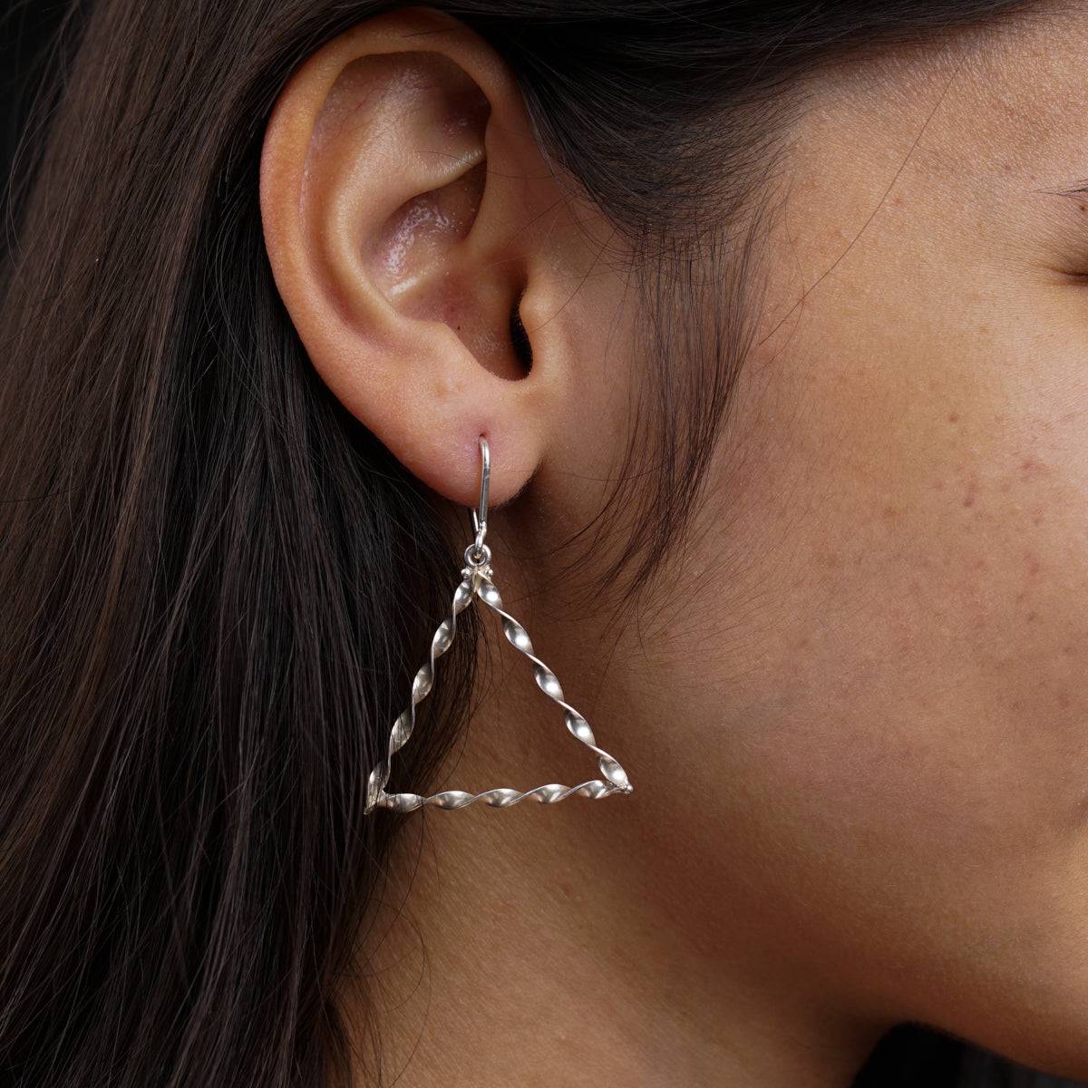 Twisties - Triangle Earrings