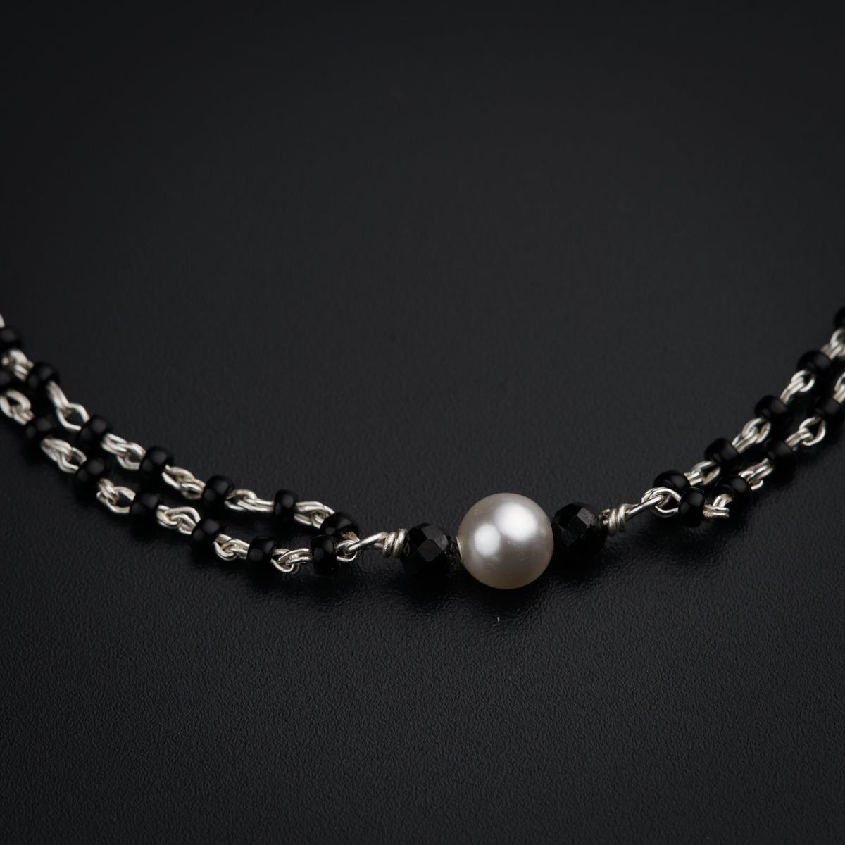 Silver Mangalsutra Bracelet