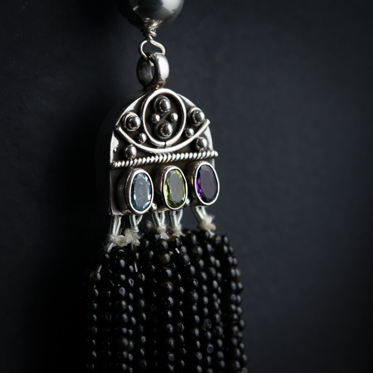 Multi- Layer Tourmaline Necklace