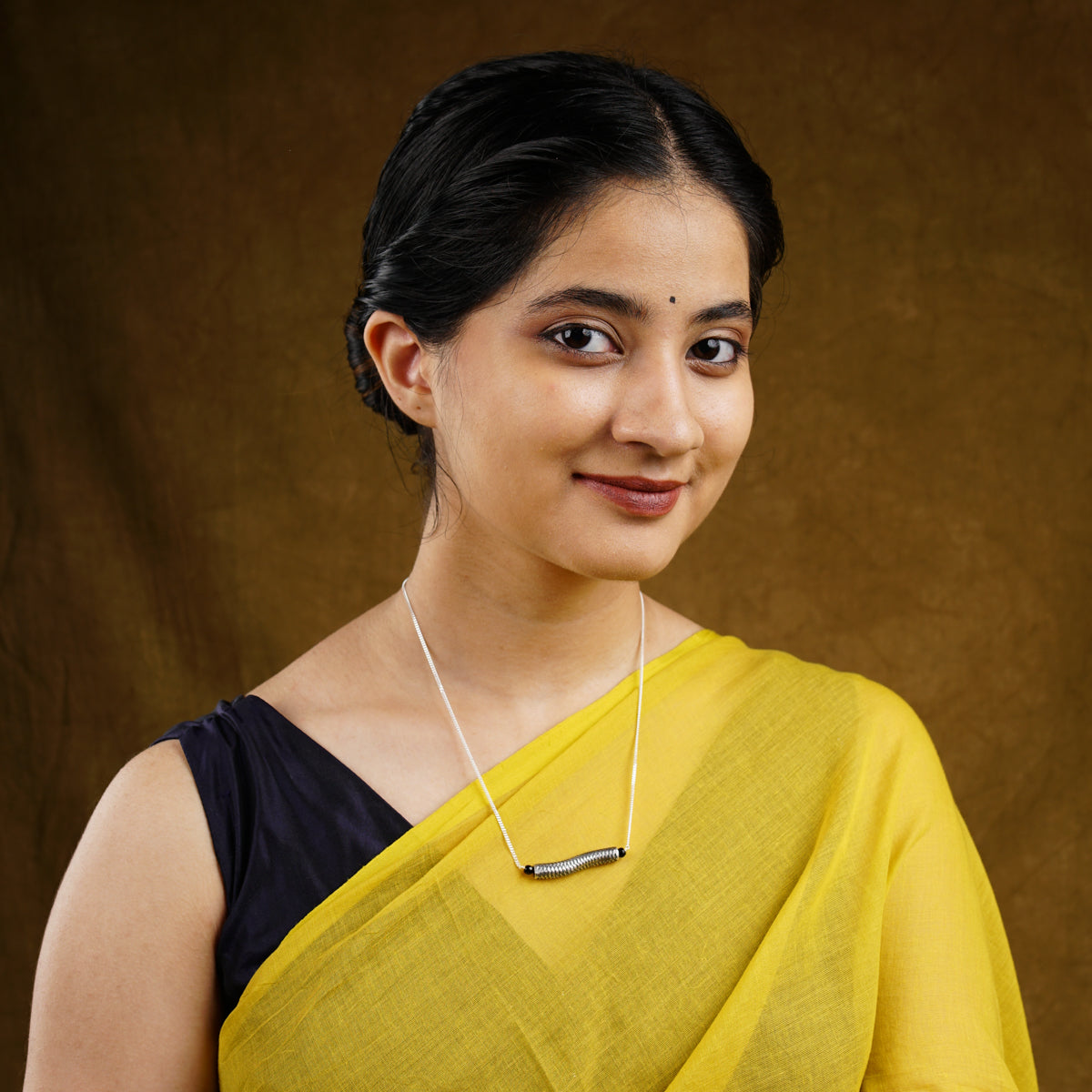 Silver Pipe Mangalsutra