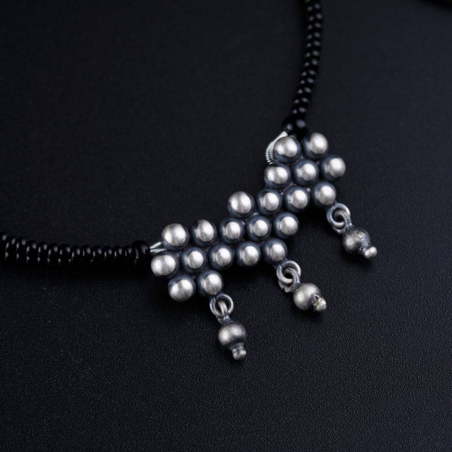 Itihaas Small Kudi Mangalsutra |  92.5 Silver