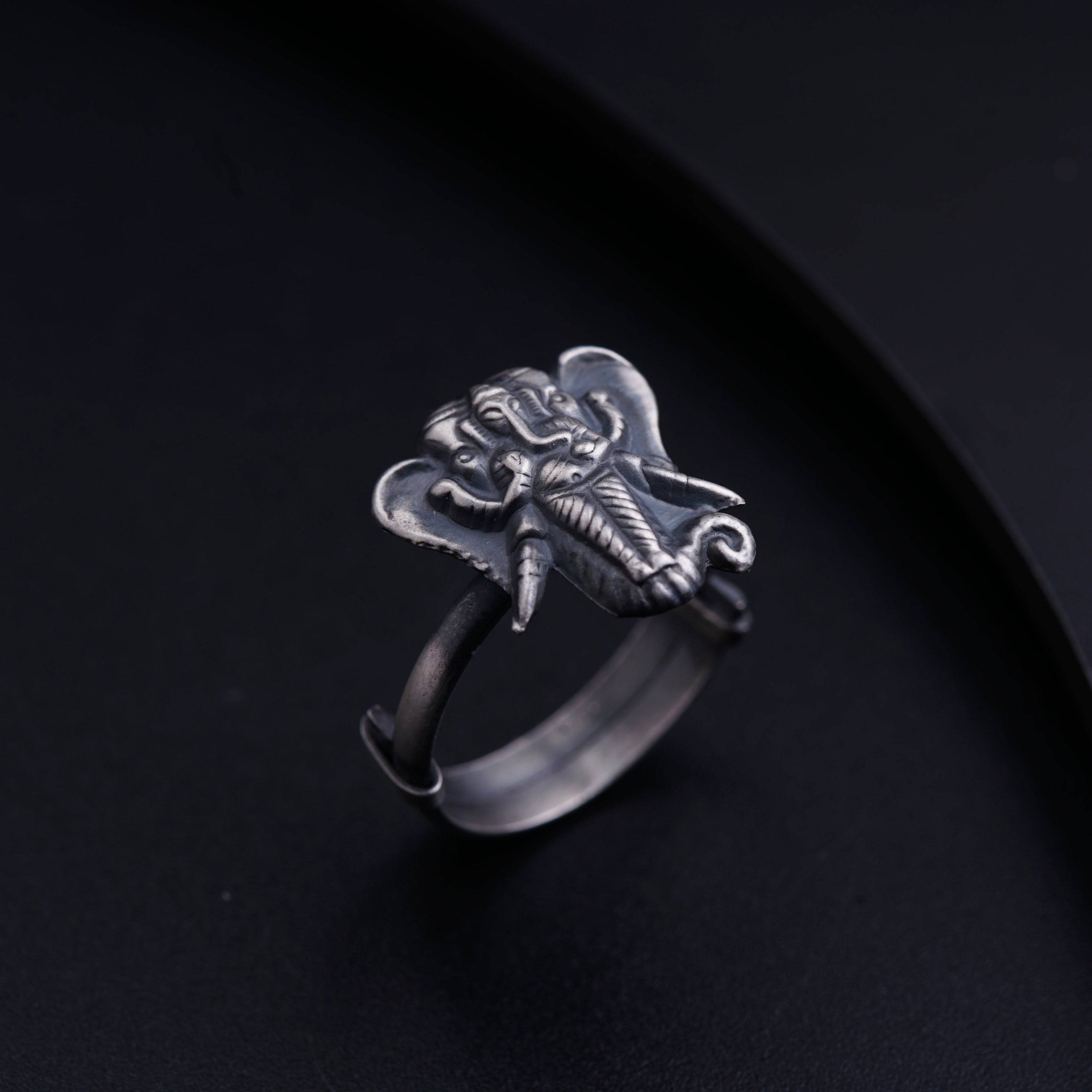 Bageecha Gajamukhi Ganesha Ring