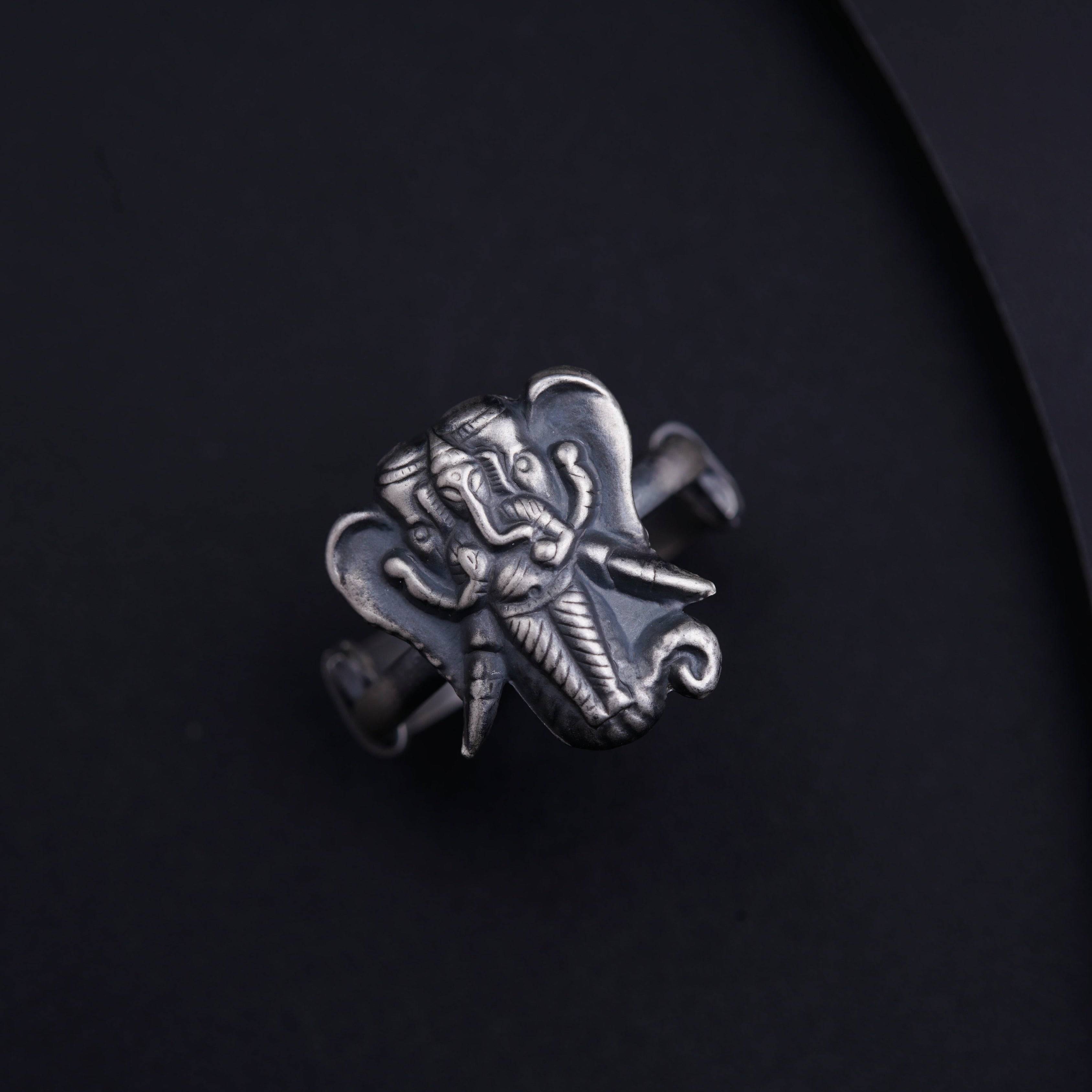 Bageecha Gajamukhi Ganesha Ring