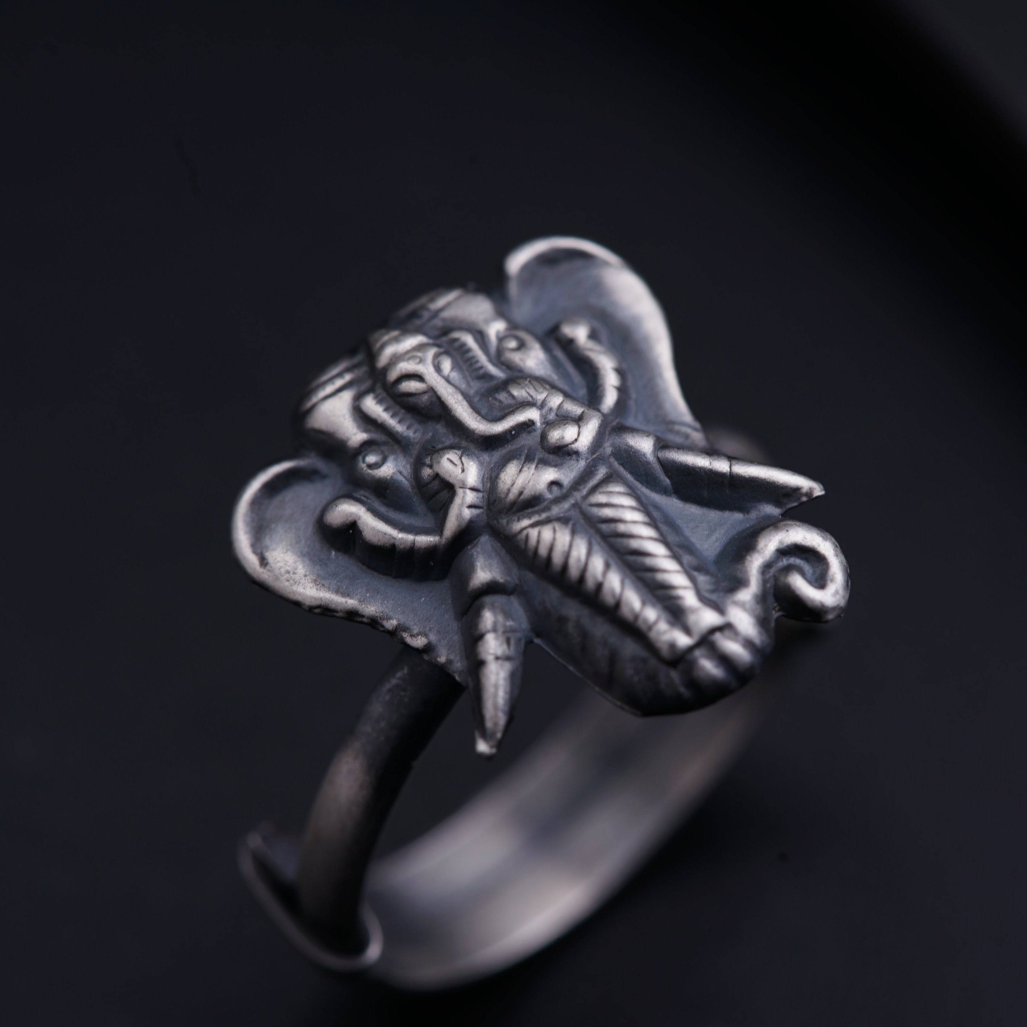 Bageecha Gajamukhi Ganesha Ring