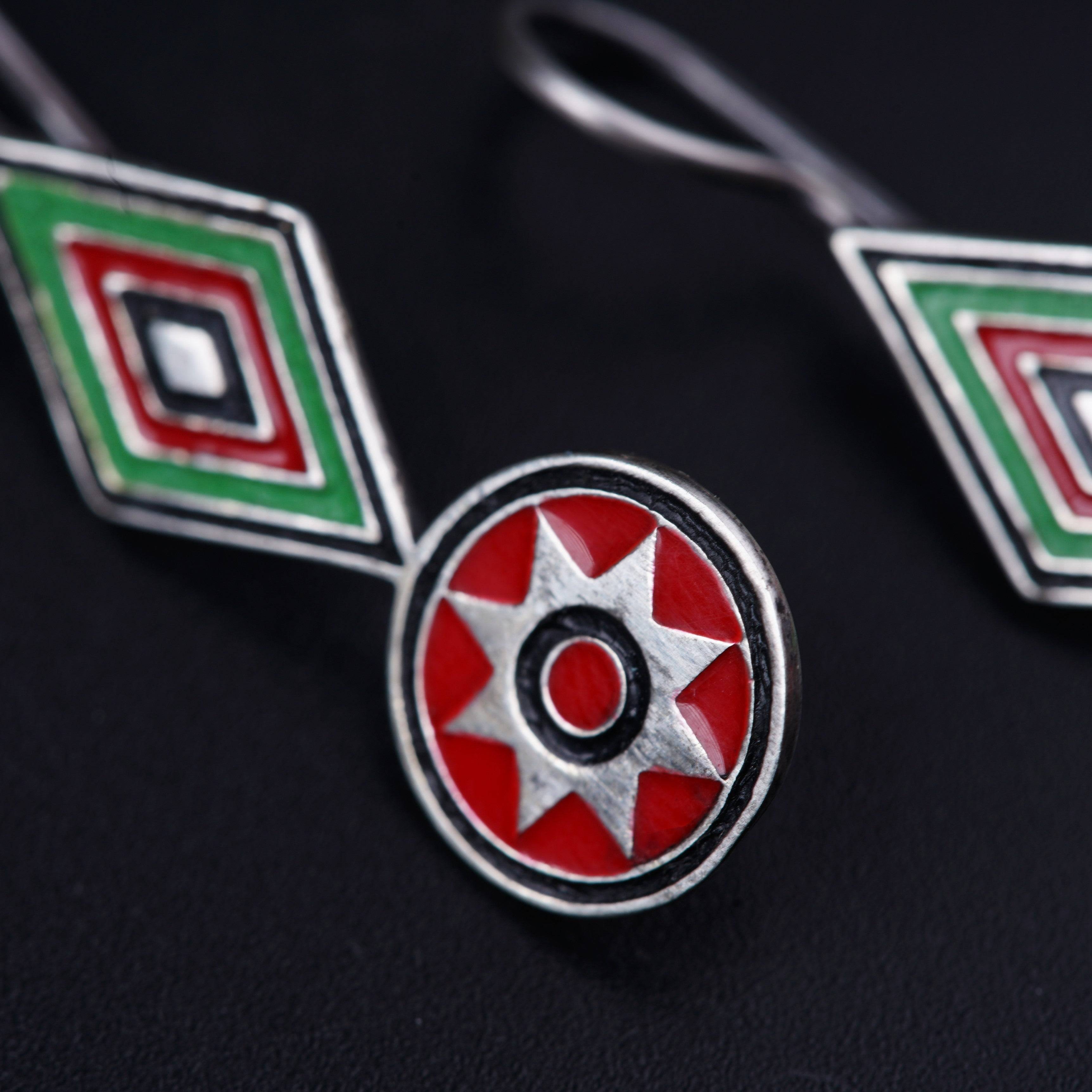 Meena Ilkal Sun Earrings