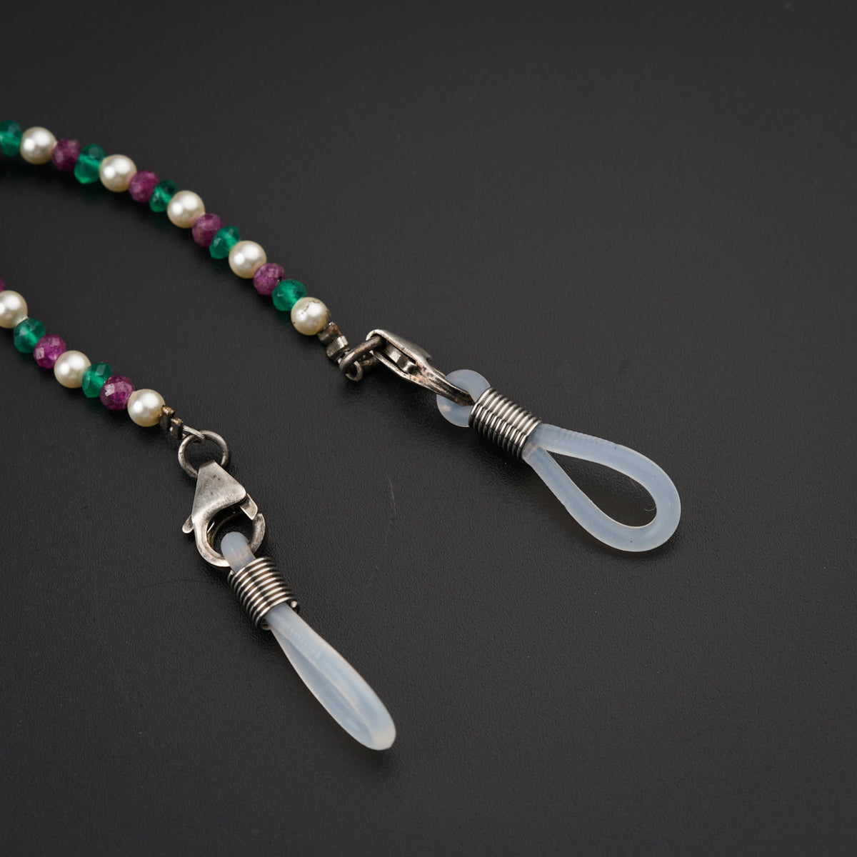 Eyewear Chain with Assorted Stones