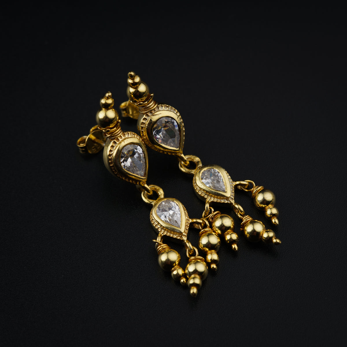 Classic Silver Tanmani : Gold Plated