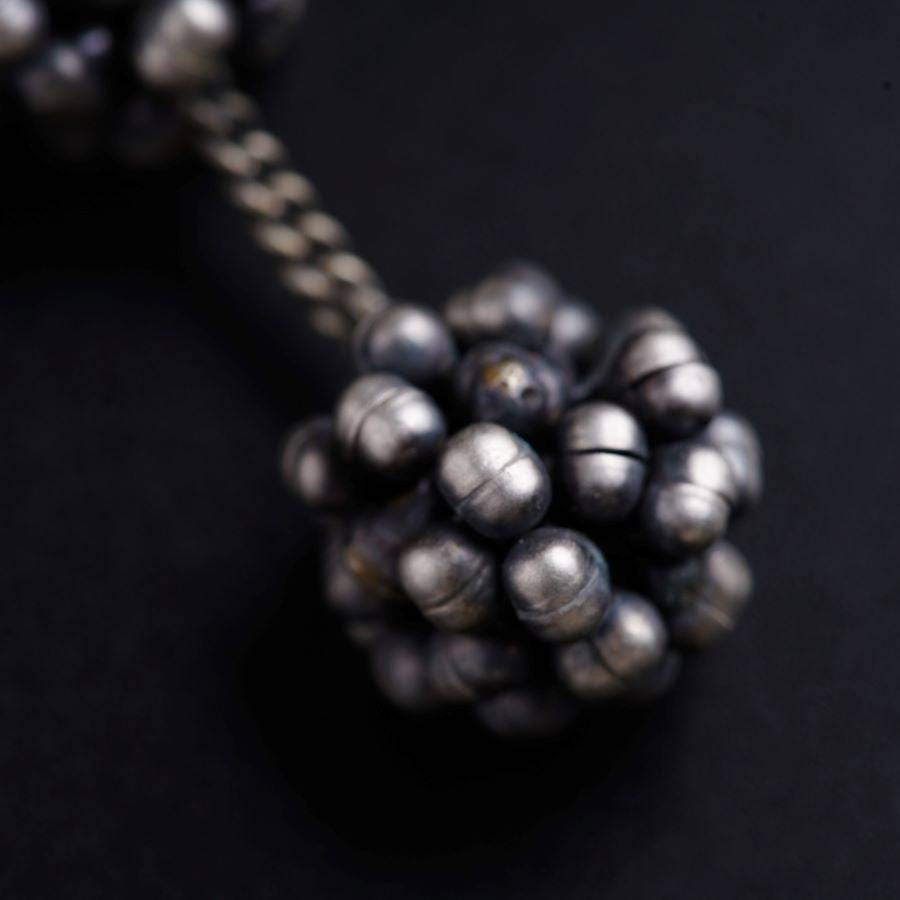 Ghungroo Bunch Earrings (Double): Hook Style