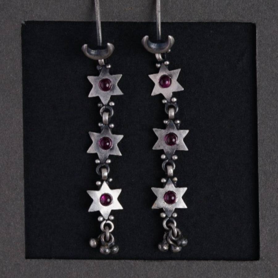 Moonlit sky - Earrings