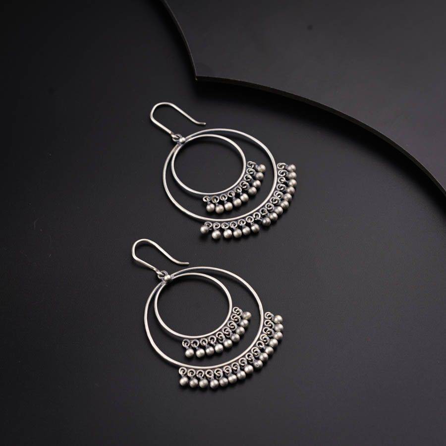 Pyaari Chandbali | 92.5 Silver | Size : Large