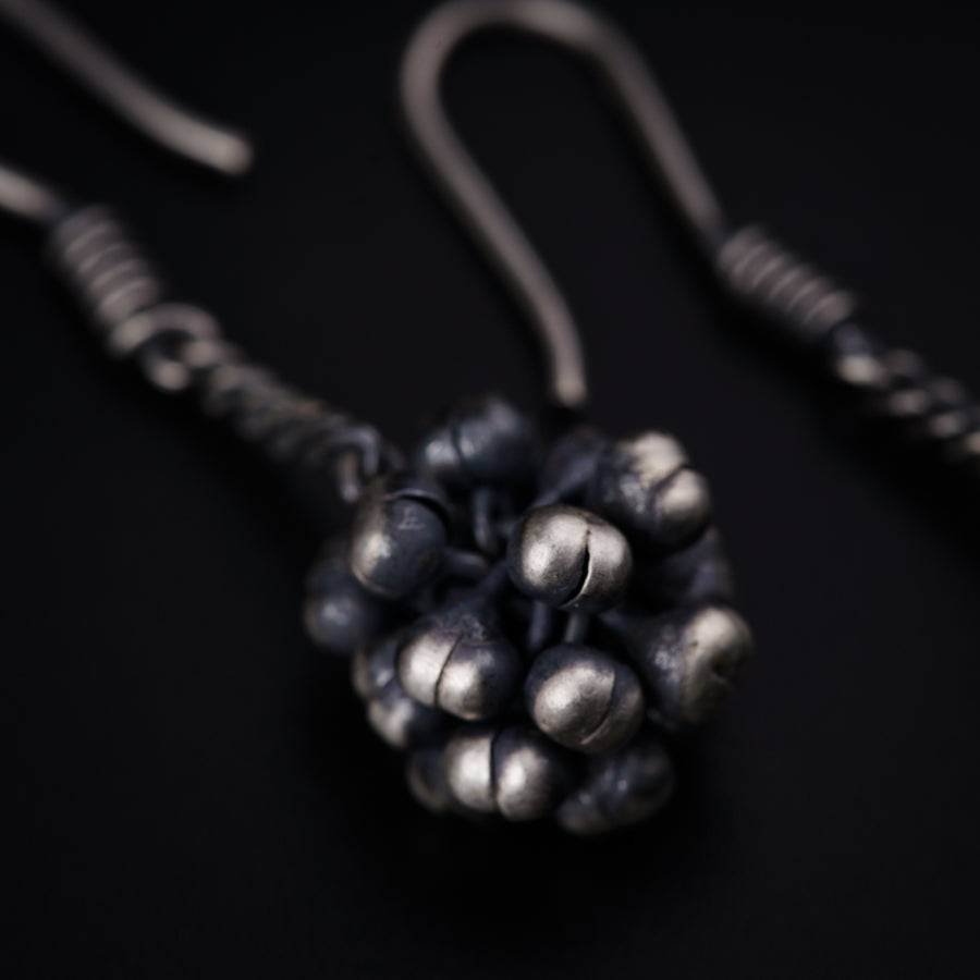 Ghungroo Bunch Earrings (Single): Hook Style