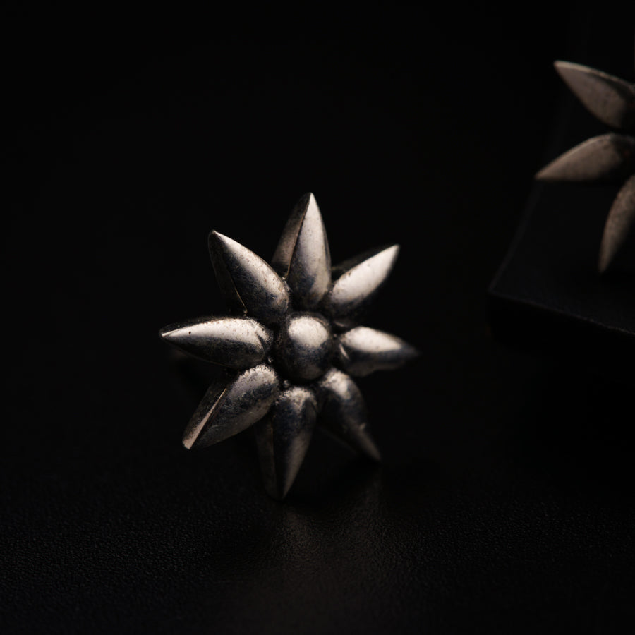 a close up of a metal object on a table