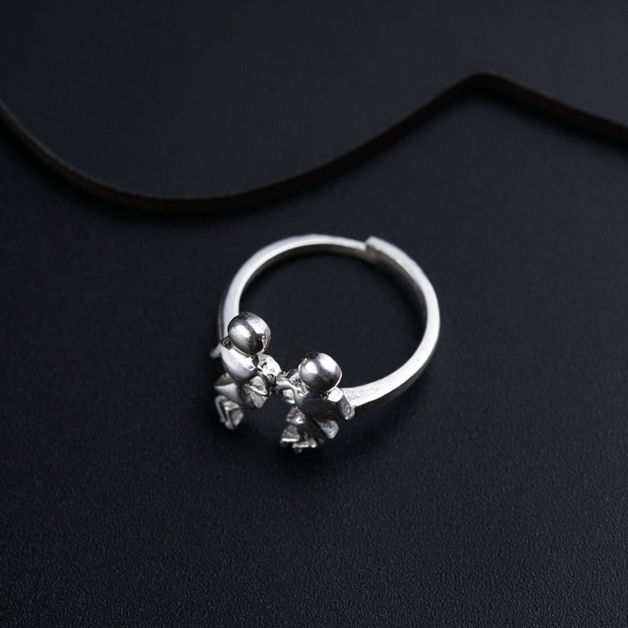 Silver Ring - Warli Art