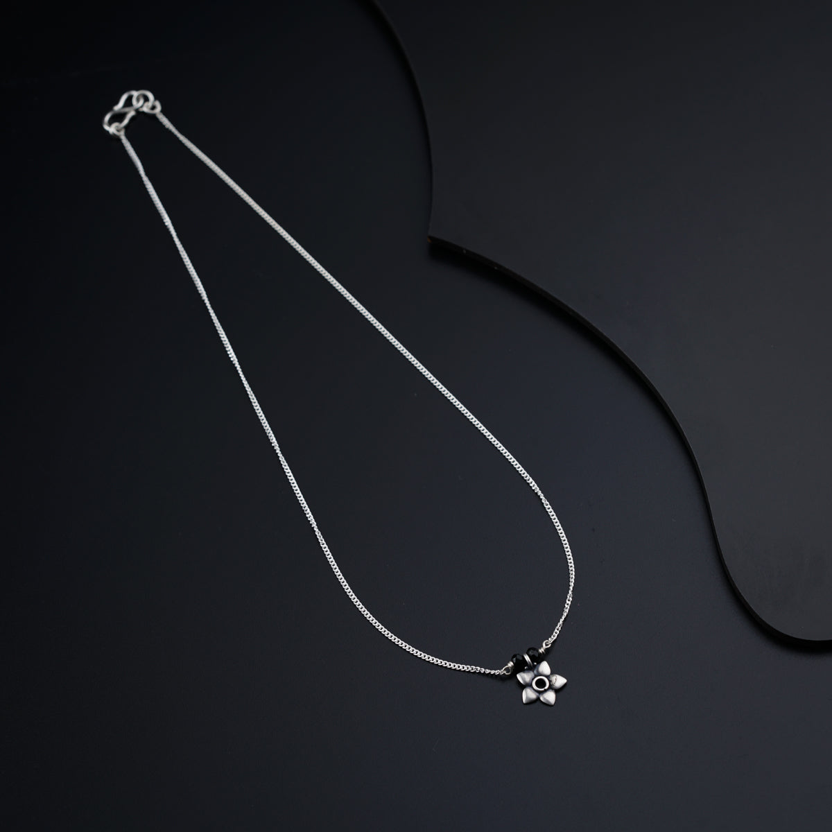 wear Flower Charm Mangalsutra for everyday look