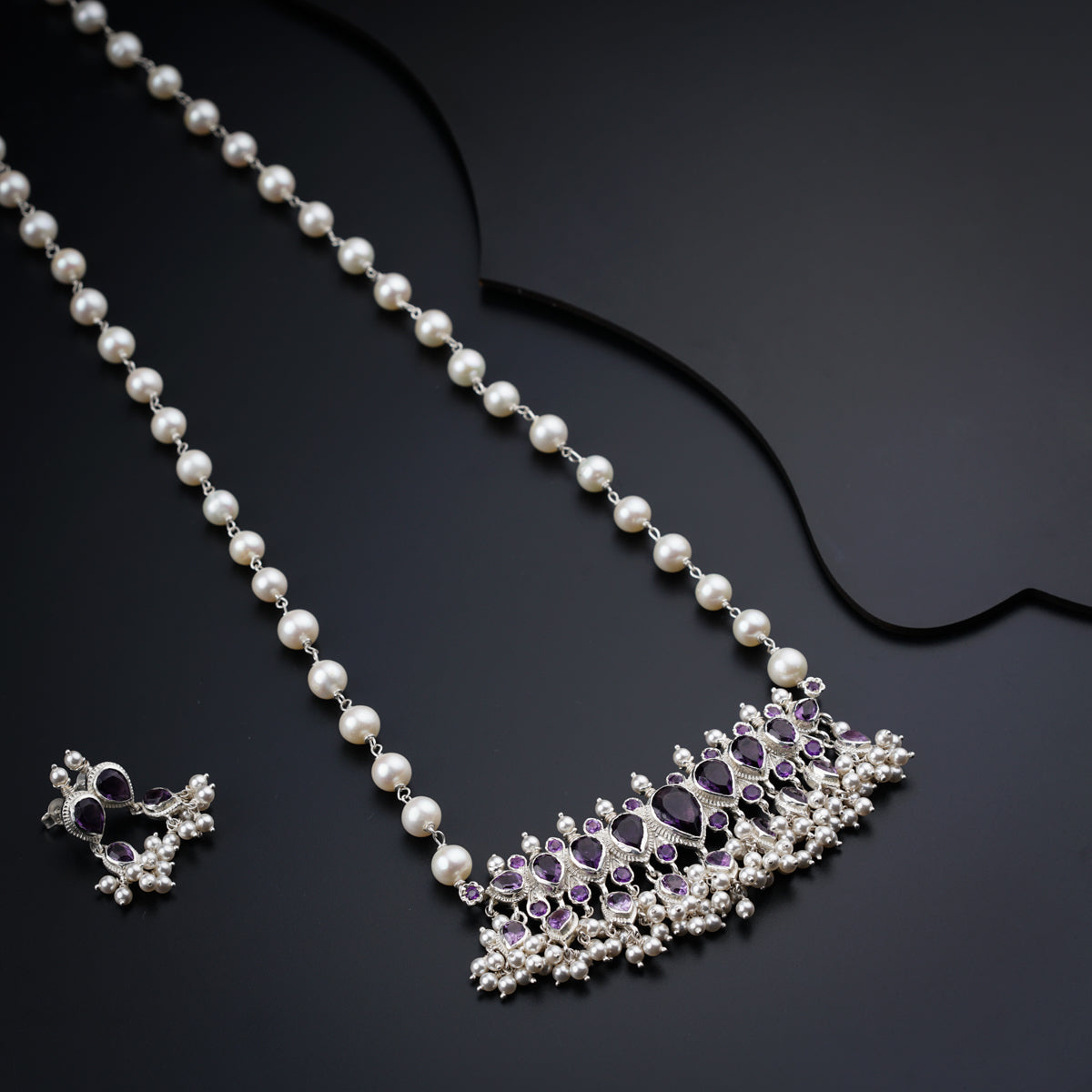 Classic Amethyst Tanmani Set(Pre-order)