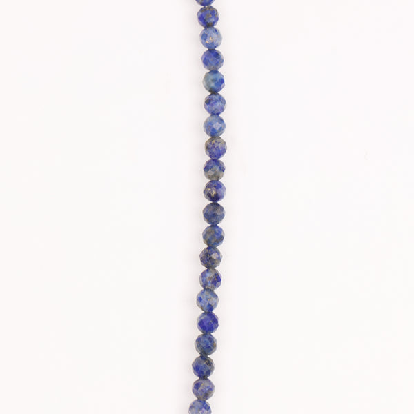 Front Clasp Necklace with Lapis Lazuli & Pearls (Project Handmade)