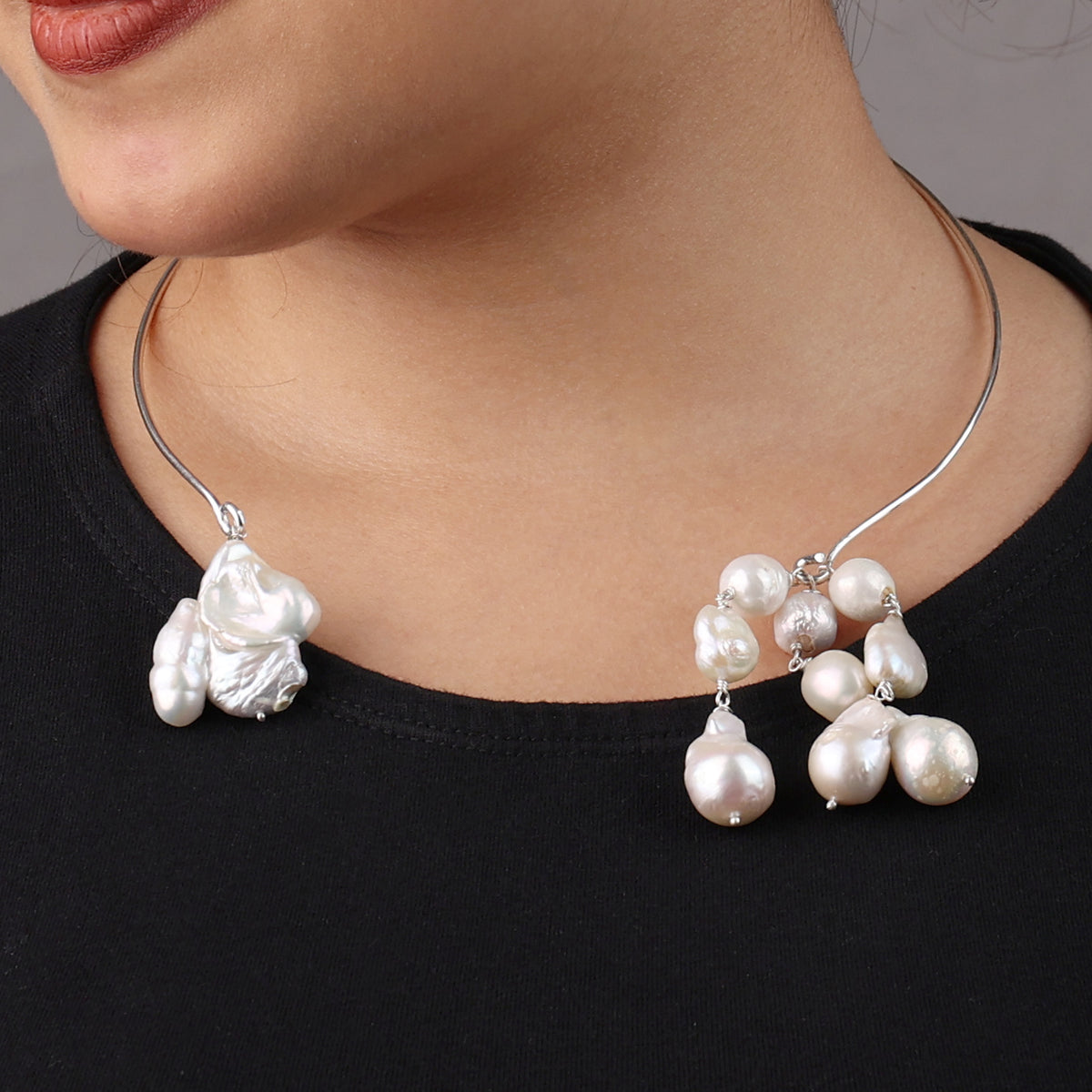 Baroque Pearl Hasli Necklace (Project Handmade)