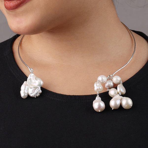 Baroque Pearl Hasli Necklace (Project Handmade)