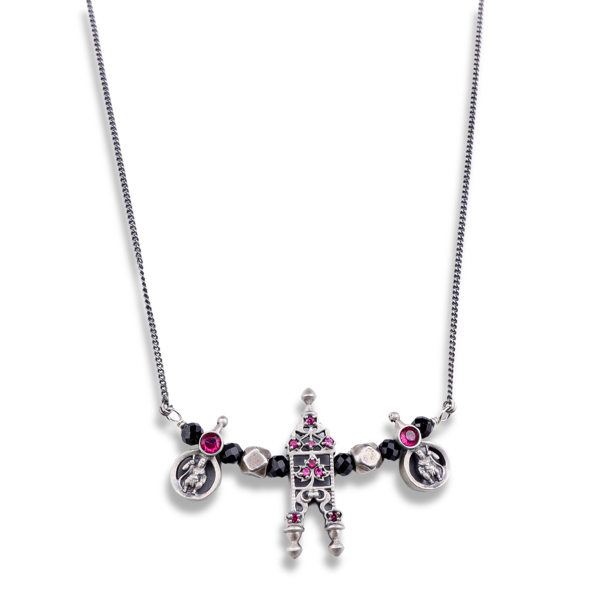 Oxidised Silver Taali Mangalsutra