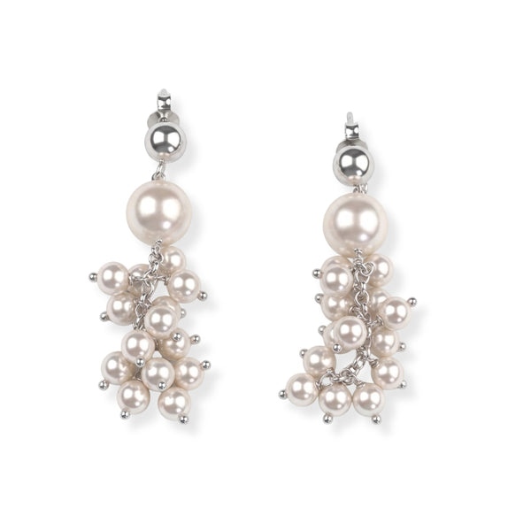 Assorted Pearl Bunch Earring (Project Handmade)