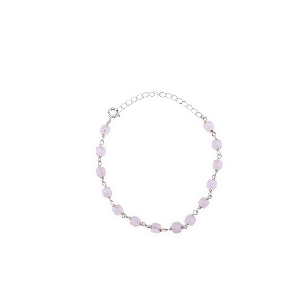Rose Quartz Ganthan Bracelet