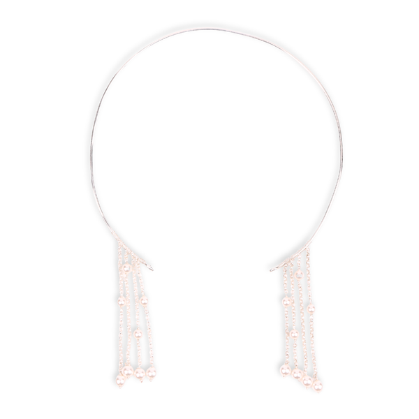 Dangling Pearl Hasli Necklace (Project Handmade)